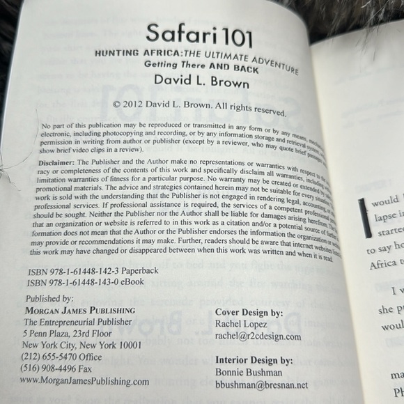 Safari 101 Hunting Africa: The Ultimate Adventure by David L Brown - Picture 3 of 4